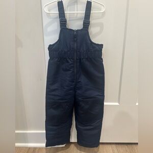 Falls Creek Kids Navy snow bibs